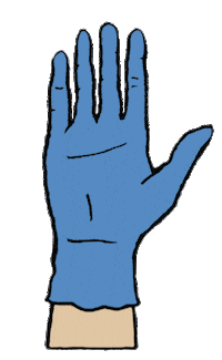 Virus Hospital Sticker by Pretty Whiskey / Alex Sautter