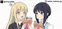 Girlfriends Blushing GIF