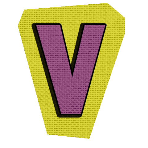 V Sticker