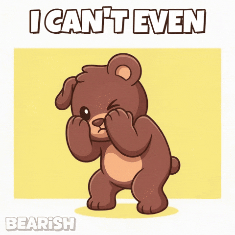 Scared Oh No GIF by BEARISH