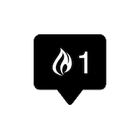 Fire Check In Sticker by FYRE FIT LAGREE