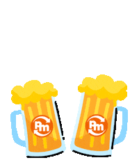 Beer Cheers Sticker by Supermercados Pague Menos