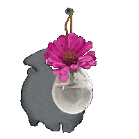 Pink Flowers Sticker
