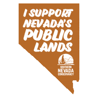 southernnevadaconservancy nevada snc redrock publiclands Sticker