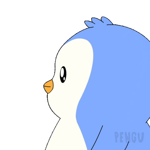 Raining Make It Rain Sticker by Pudgy Penguins