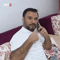 Listen Mobile Phone GIF by TRT