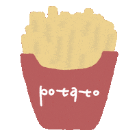 Potato 食べ物 Sticker