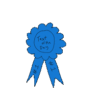 Blue Ribbon Sticker