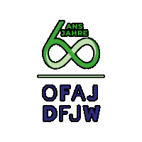 ofajdfjw 60jahre 60ans dfjw ofaj Sticker