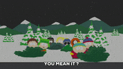 eric cartman hiding GIF by South Park 
