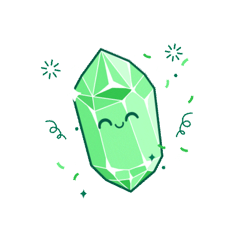 Salon Owner Green Gem Sticker by Phorest Salon Software