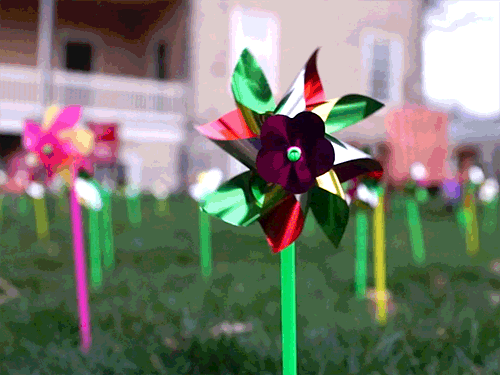 Spring Pinwheels GIF by Haverford College