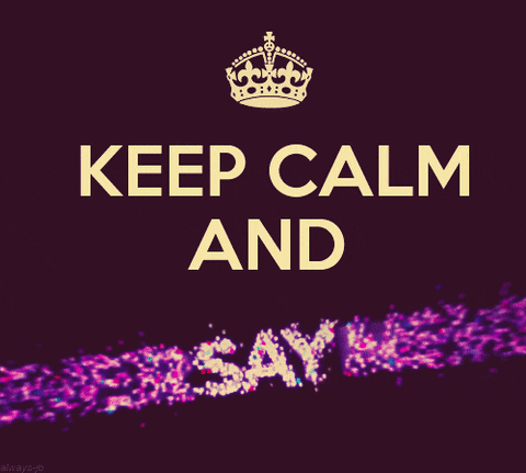 keep calm justin bieber GIF