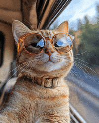 Art Cat GIF