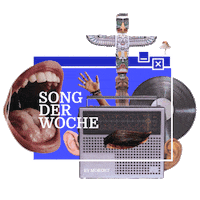 Glitch Collage Sticker