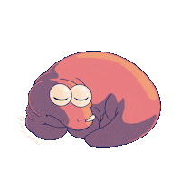 jorge_gecko_ sleep sleepy nap rest Sticker