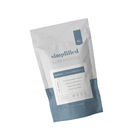 Protein Smoothie Sticker by simplifiedsuperfoods