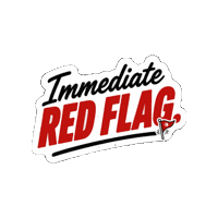 Red Flag Sticker by ROAR Active