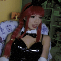 Beautiful Girl Flirting GIF