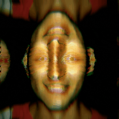 konstantinosdemis giphyupload smile creepy mirror GIF