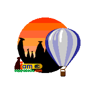 Air Balloon Sticker by iamcappadocia