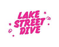 Lakestreetdive Sticker by Fantasy Records
