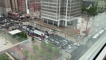 Anti-Racism Protesters Block Traffic in Philadelphia
