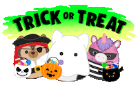 Halloween Ghost Sticker by Squishmallows