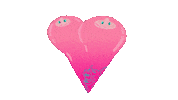 MUV_Projekt love heart pink sexy Sticker