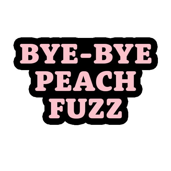 Tweezer Peach Fuzz Sticker by Japonesque