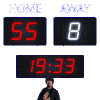 8 Away Sticker