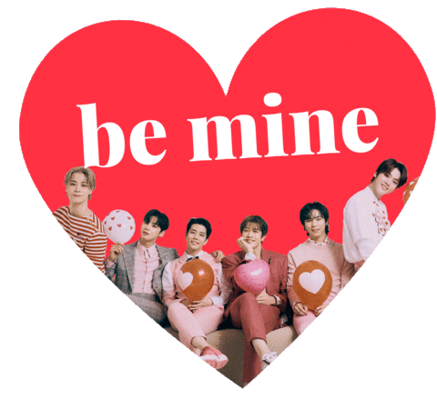 Astro Be Mine Sticker by arohasphere