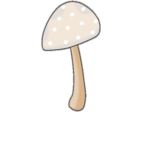 Fall Mushroom Sticker