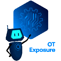 Tenable robot cyber ot bot Sticker