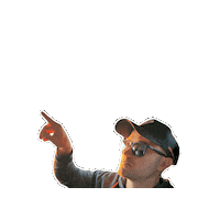 Finger Point Sticker by Jungle Rush FMX