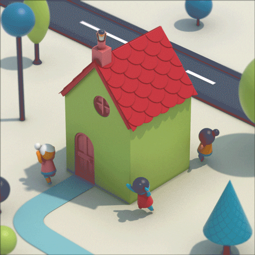 house party running GIF by Finger Industries