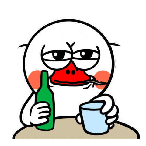 Cheers 乾杯 Sticker by kwaesam