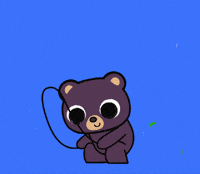 Happy Blue Background GIF