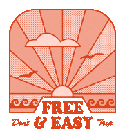 Beach Sun Sticker by Free & Easy