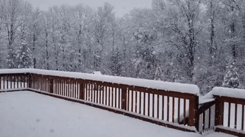 Gusty Late-Season Snowstorm Impacts Upstate New York