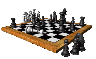 Chess Board Games Sticker