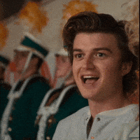 Surprised Season 4 GIF