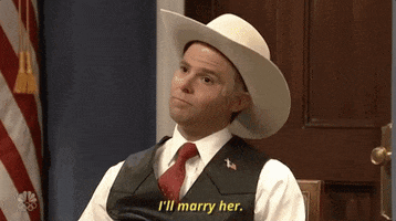 ill marry her roy moore GIF by Saturday Night Live