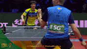 ping pong celebration GIF by ITTFWorld