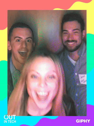 outintech GIF by Out in Tech x GIPHY | Spring Social @ Hotel Americano
