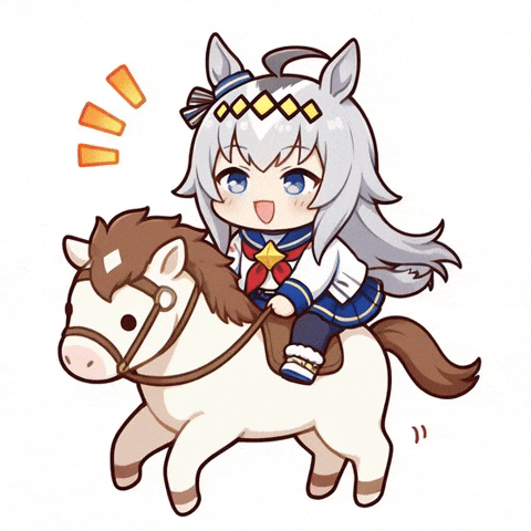 Horse Chibi GIF