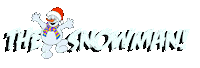 Winter Snowman Sticker