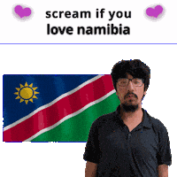 Na Namibia Sticker