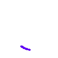 pilarios heart corazon purple heart exploding heart Sticker