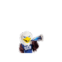 Eddie The Eagle Mascot Sticker by UC Academy